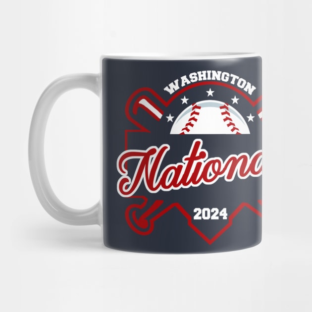 Nationals Baseball by CovpaTees